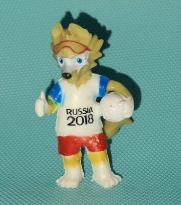 フィファ ワルド カプ  RUSSIA 2018 ZABIVAKA mascot RUSSIA 2018 FIFA WORLD CUP figure PVC rare