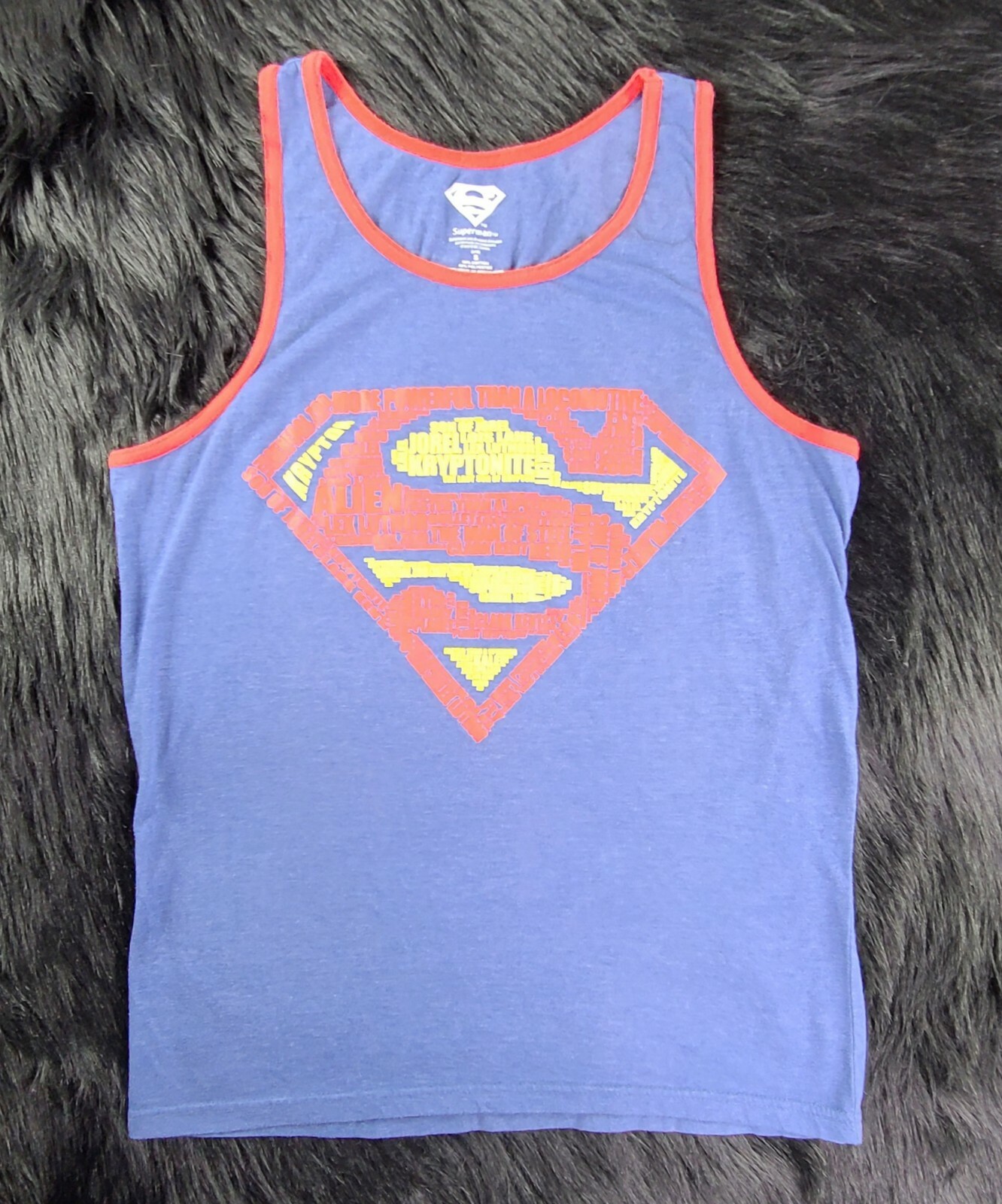 superman sleeveless t shirt