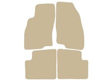 Beige Fußmatten Velour für Fiat Punto Grande 2005-2012 Autoteppiche, 14xRand