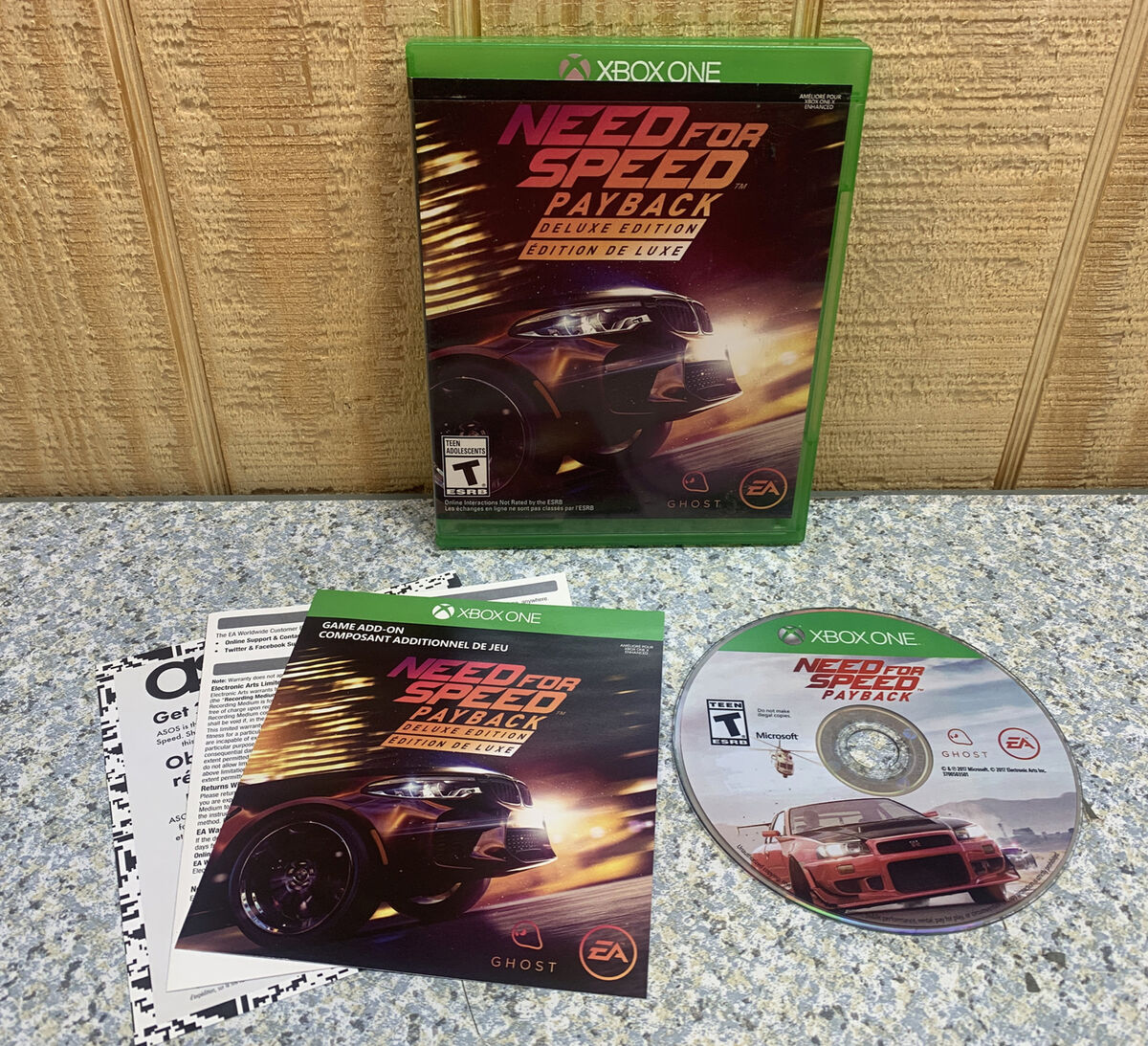 Need for Speed Payback Deluxe Edition US XBOX ONE CD Key