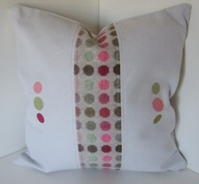Handmade Melin Tregwynt wool and mixed materials cushion cover