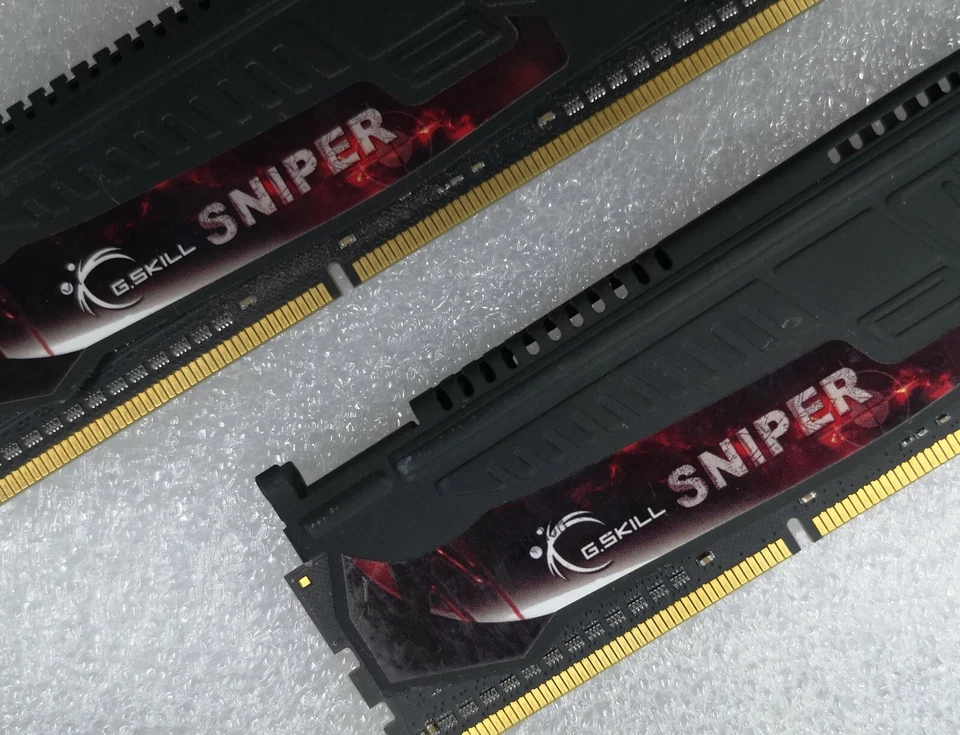 G.SKILL SNIPER 2 x 4GB DDR3 2400 Dsektop RAM PC3-19200 F3-2400C11D-8GSR 240pin - Image 4 of 4