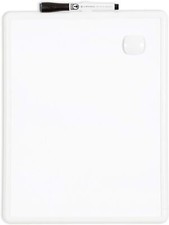 Contempo Magnetic Dry Erase Board, 11 X 14 Inches, White Frame