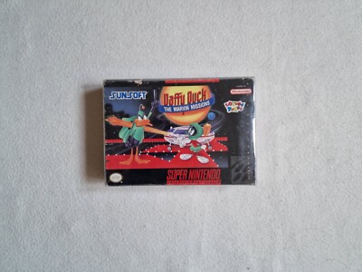 Daffy Duck The Marvin Missions Super Nintendo Entertainment System SNES Sunsoft