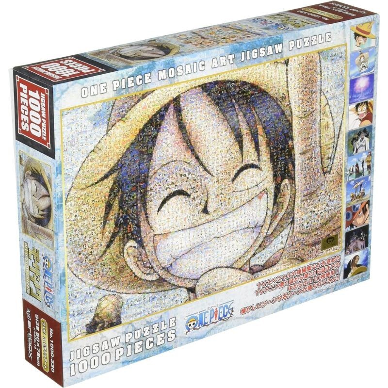 MANAZASHI イラストコレクション 1000ピース Amazon.com: One Piece - 1000pcs Jigsaw Puzzle [Mosaic Art