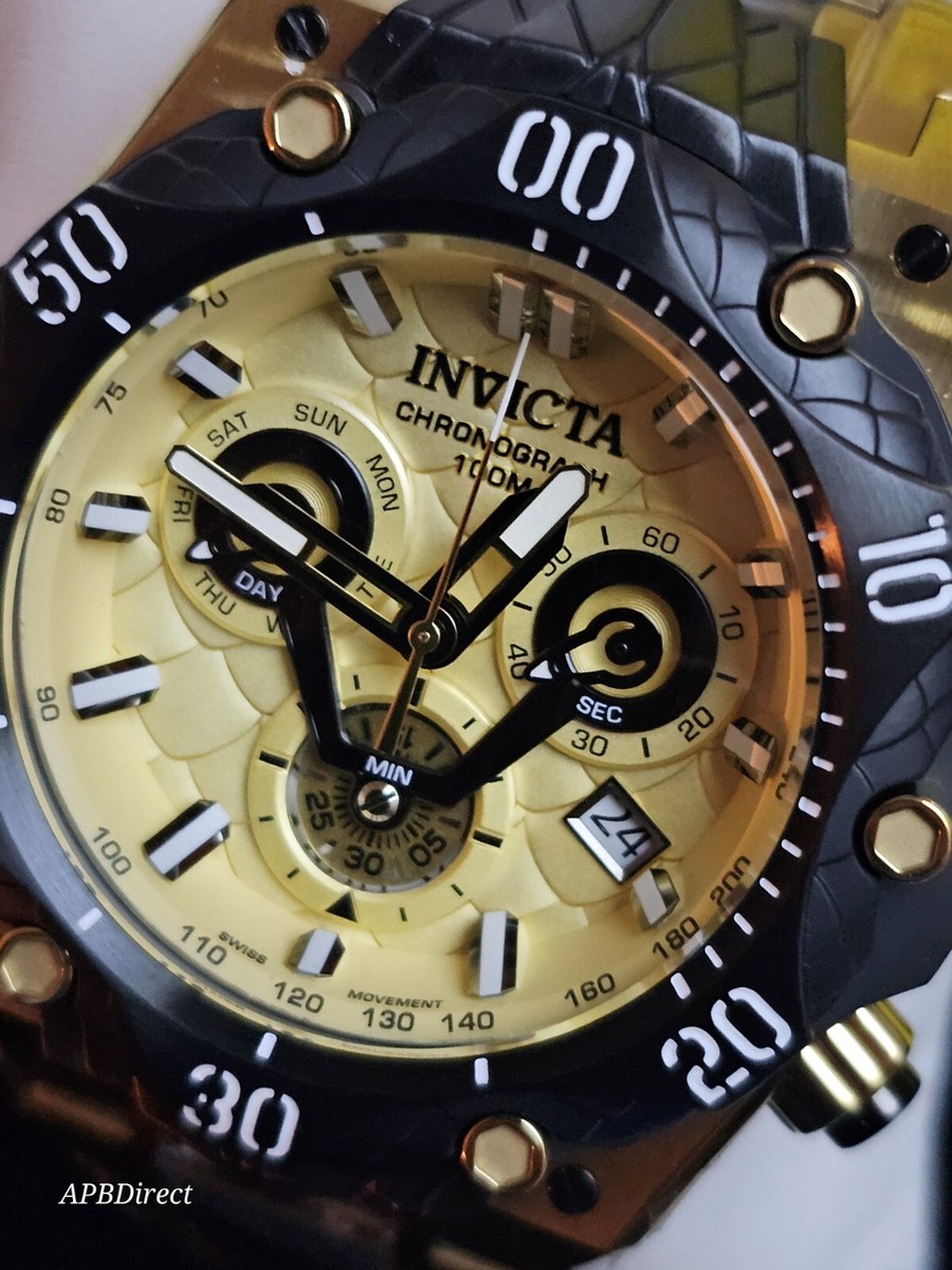 Invicta - VENOM - Swiss Z60 Chronograph - Snake EYES - mens Invicta - VENOM - Swiss Z60 Chronograph - Snake EYES - mens