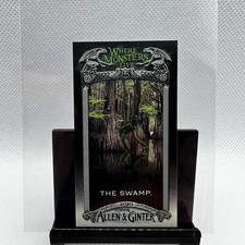 2020 Topps Allen & Ginter Where Monsters Live Mini #MWML-7 The Swamp