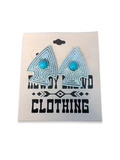 Rowdy Crowd Clothing Arrowhead Earrings