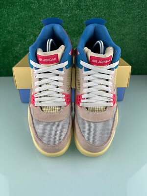 Size 10 - Jordan 4 Retro x Union LA Mid Guava Ice (CLEAN