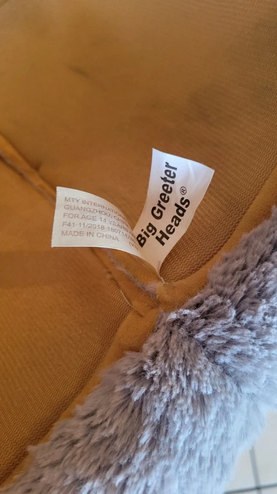 Dan Dee Plush Big Greeter Head ELEPHANT Costume Mascot Cosplay Furry Mask Trunk - Image 4 of 4