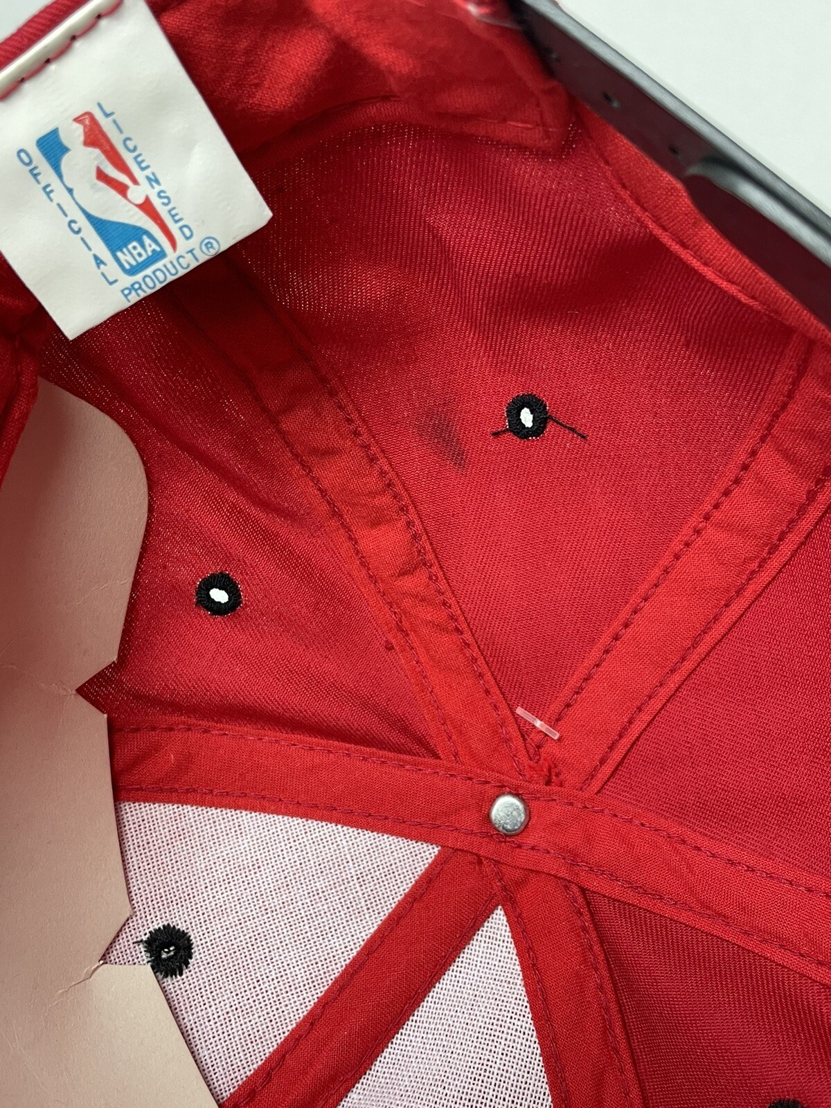 Vintage NWT Chicago Bulls Drew Pearson Companies SnapBack Hat Cap NBA Basketball