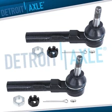 New (2) Front Outer Tie Rod Ends for 2004-2012 Chevy Malibu Saturn Aura