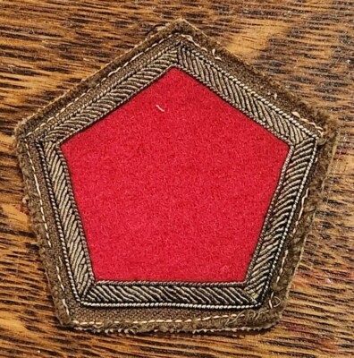 Original Korean War 5th Regimental Combat Team Bullion Uniform Removed ...