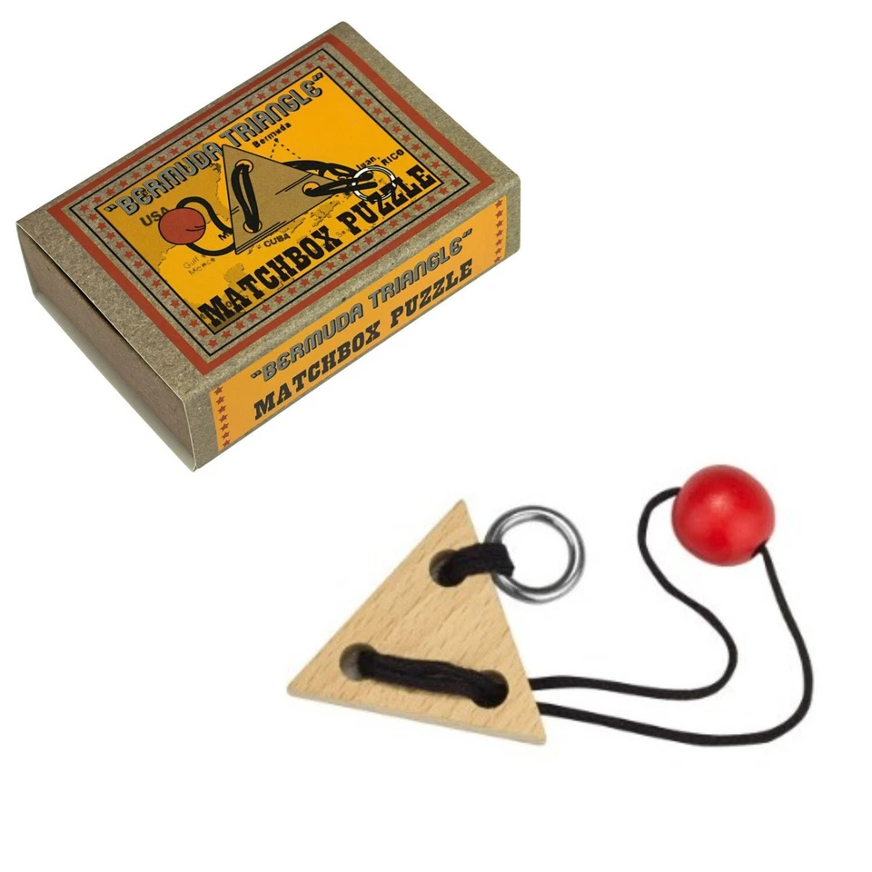 Matchbox Pocket Puzzle Brain Teaser Fun Birthday Christmas Stocking Filler Gift - Image 2 of 4