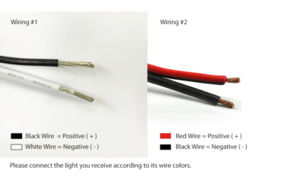 2 X 12V RV Interior LED Crystal Swivel Reading Light Wall Mount