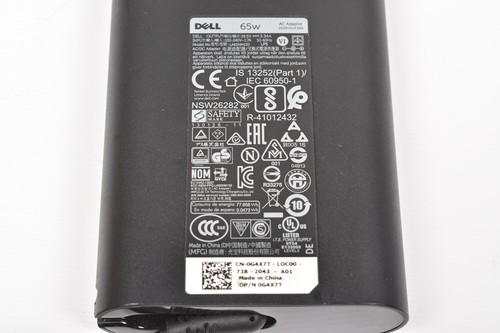 Dell LA65NM130 - Netzteil AC Adapter - 65W 19.5V 3.34A - 0G6X7T - Guter Zustand - Zdjęcie 4 z 4