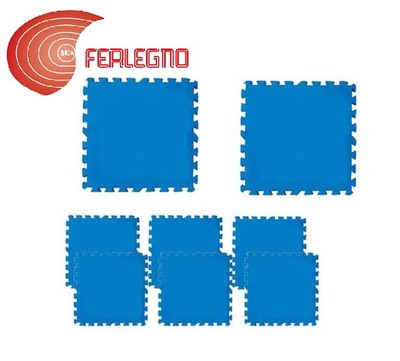 8pz Turf Mat Under Pool Polyethylene 19 11 16x19 11 16in Blue Art
