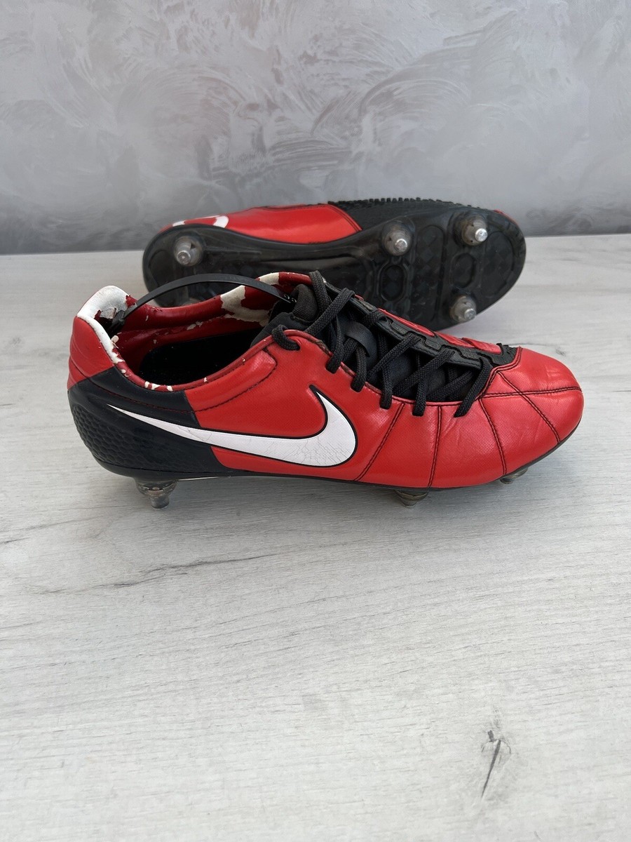 Nike Total 90 Laser Elite Red Classic Football Boots Cleats Carbon