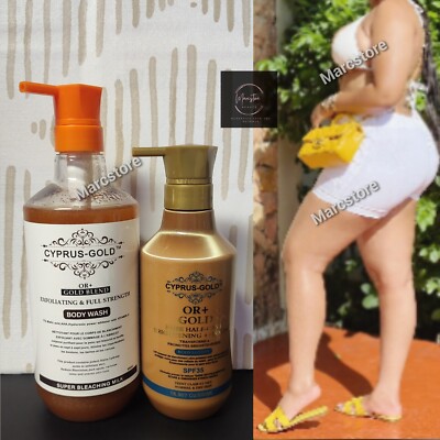 Cyprus-Gold OR+ Gold Pure H.C Brightening  Lotion, Shower Gel