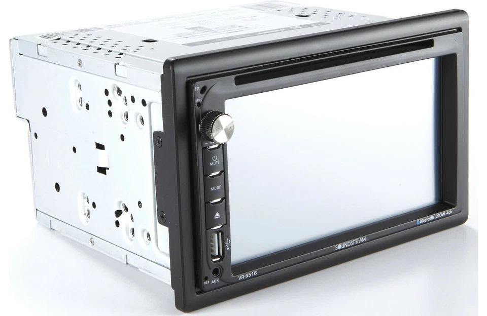 VR651B Double DIN 6.2" Bluetooth Car Stereo+ Alpine SXE series coaxial speakers - Image 2 of 4