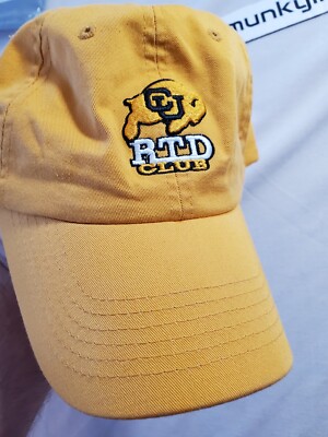 Vintage Rare Colorado Buffaloes CU Buffs RTD Club Hat 90's Made In USA Boulder