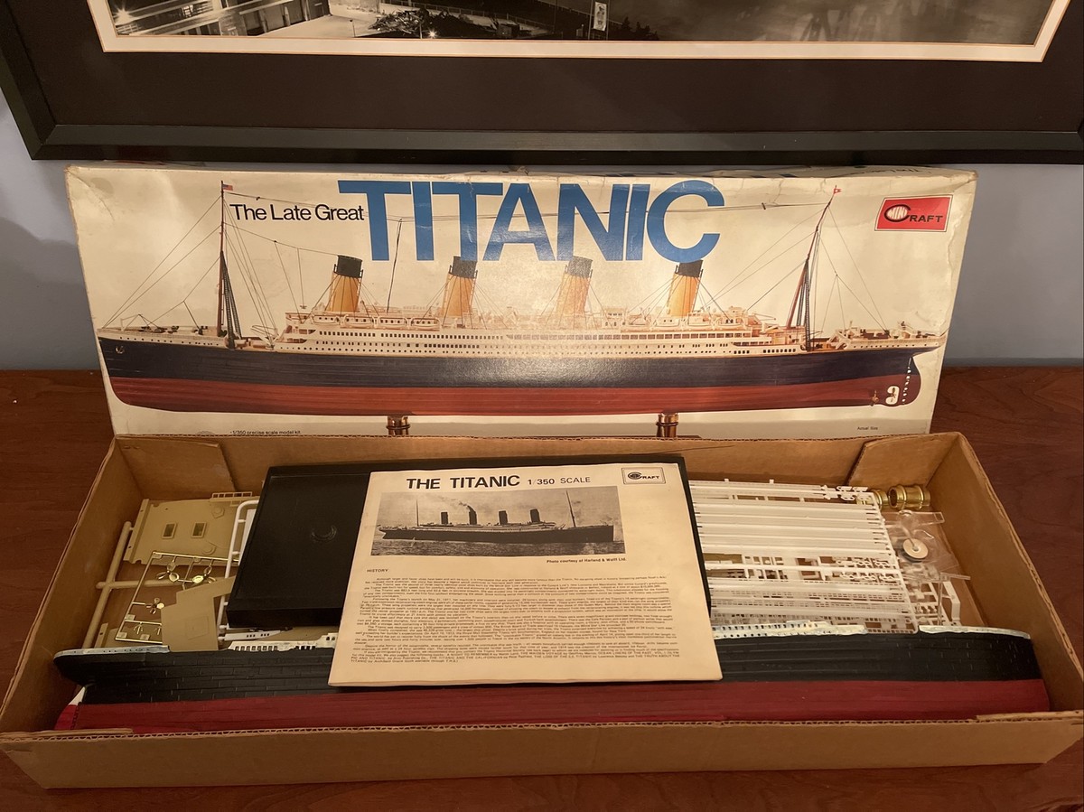 R.M.S. TITANIC 1/350模型キット　タイタニック Amazon | ミニクラフト 1/350 悲劇の豪華客船 タイタニック号