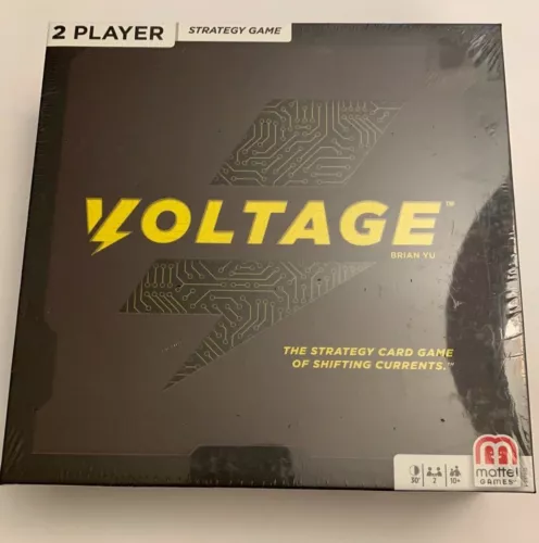 Mattel Voltage Game Brian Yu 2 Player Strategy Game