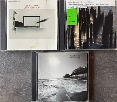 John Surman - 3 CD ECM (1x Bücherei-Erwerb)
