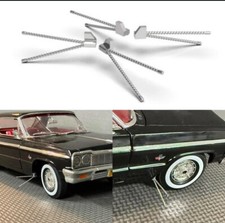 1:10 Chrome Curb feelers. Four units 4 