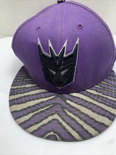 NEW ERA CAP HAT TRANSFORMERS PURPLE 