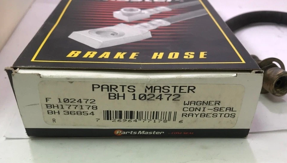 Manguera hidráulica de freno piezas delanteras Master BH102472 para Ford Mercury 79-82 Foto 2 de 4
