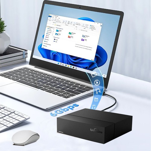 8TB USB3.2 Desktop Externe Festplatte 3.5 zoll HDD,für TV Aufnahmen PC Speicher - Bild 6 von 12