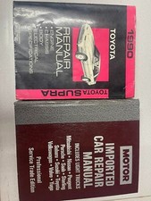 1990 Toyota Supra Service Repair Workshop Shop Manual Set