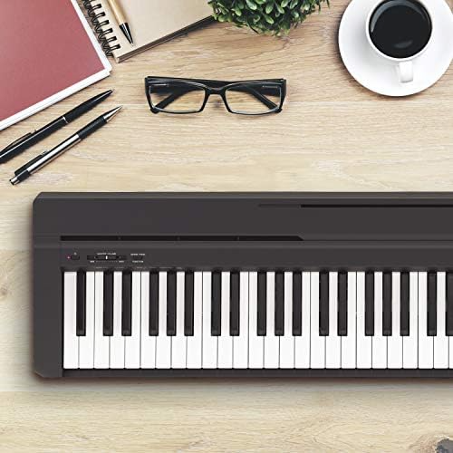 YAMAHA P-45B Electronic Piano Keyboard P Series 88 Keys Black