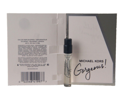 MICHAEL KORS GORGEOUS 1 ML EDP VIAL FOR WOMEN