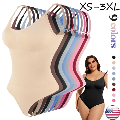 Paquete de 2 body para mujer arrebatado, body moldeador, ropa moldeadora arrebatada camiseta sin mangas - Imagen 6 de 45