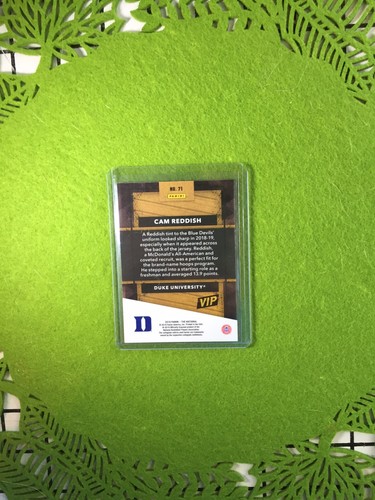 CAM REDDISH ROOKIE CARD JERSEY #2 DUKE RC HAWKS 2019 National VIP - Picture 8 of 12