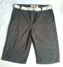 NEW Levis 514 Shorts Boys 18 Regular Slim Straight Graphite 11" Inseam