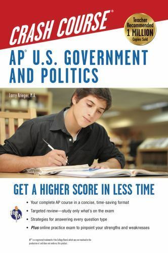 Advanced Placement (AP) Crash Course Ser.: AP U. S. Government and Politics... - Picture 1 of 1