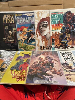 Mixed Lot Of 8 Independent Comics See Pics For What Is Included  All NM