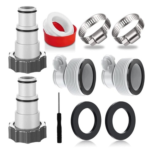 Pool Hose Adapter A with Collar Replacement for Threaded Connection ...