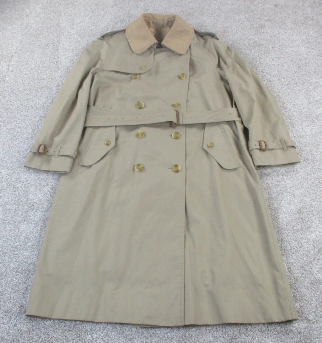 Trench coat Burberry classico made in England Nova check foderato lana marrone chiaro uomo us intime ottimeioni