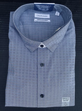 Calvin Klein Dress Shirt Infinite Non Iron Regular Fit Stretch 18.5-34/35 2XL