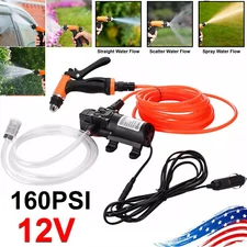Car Pressure Washer Electric Gun Portable 12V High Power Cleaner With Water Pump