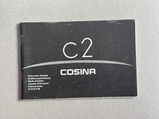 Cosina C2  Camera  Instruction Booklet