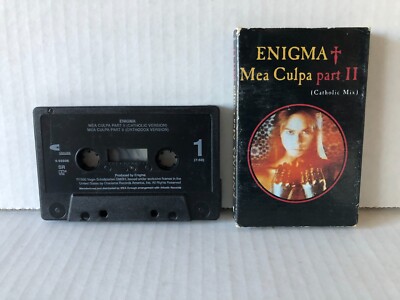 Enigma MEA CULPA PART II  1991 Charisma Cassette SINGLE