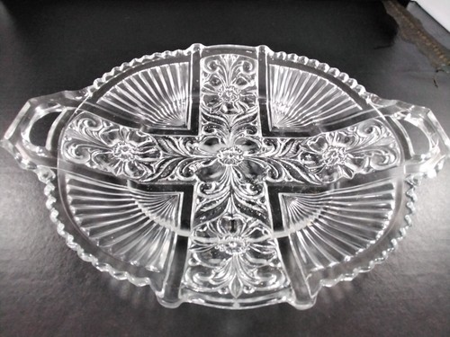 Clear Elegant Glass W Vintage - Picture 2 of 4