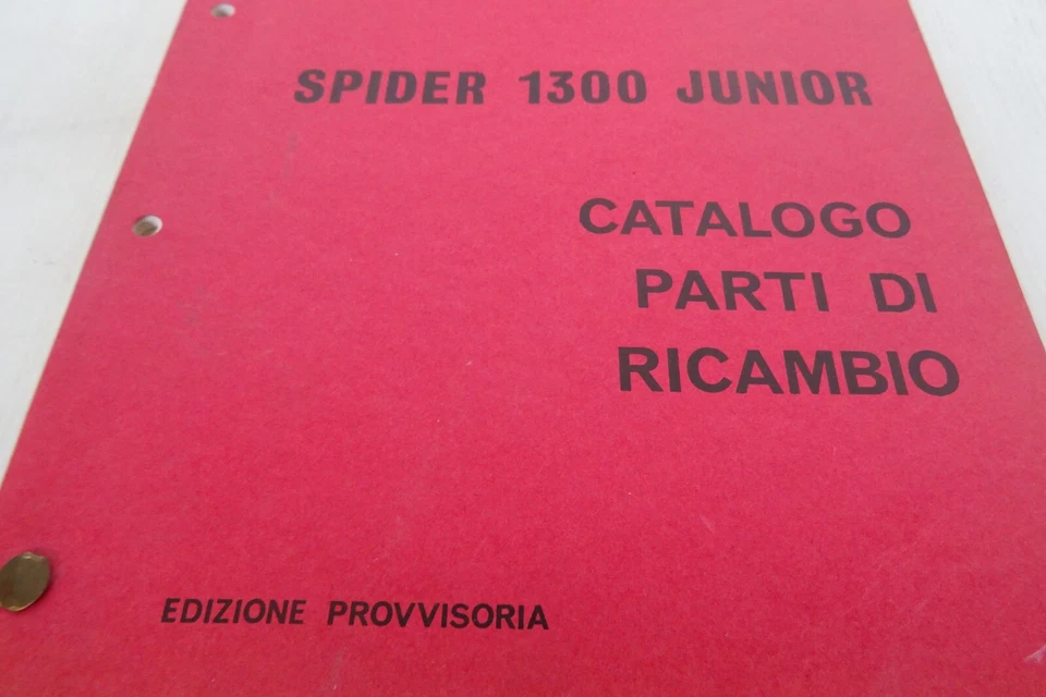 catalogo parti di ricambio Alfa Romeo Spider 1300 Junior 1968 - Immagine 3 di 4