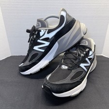 New Balance 990v6 Black Gray Made in USA Running Shoes Men’s 9-1/2 D