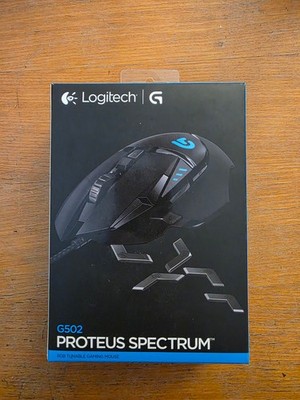 Logitech G502 Proteus Spectrum RGB & Tunable Gaming Mouse - Top Zustand